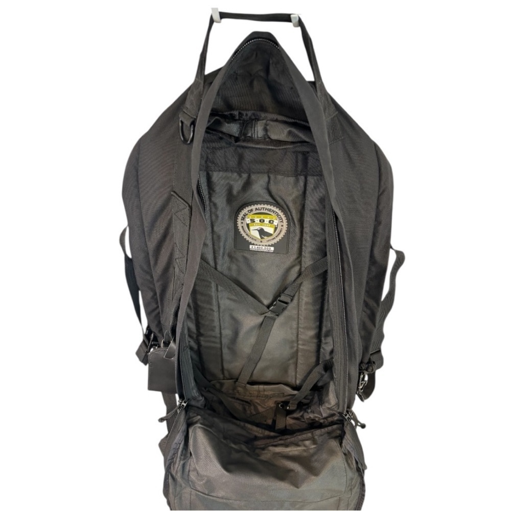 Sandpiper of California (S.O.C.) “Bug Out Bag” Military Tactical Black Backpack - Picture 7 of 12